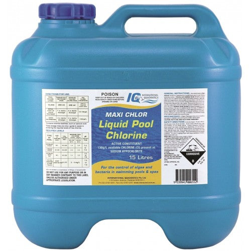 Maxi Chlor Liquid Chlorine 20lt - Swap And Go 