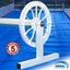 Hydrotools Endurance  Pool Blanket Reel (HRST644) Stationary Base - 100mm tube suits pools up to 6.1m wide and 14m in length