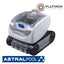 AstralPool QG50 Robotic Pool Cleaner | Floor and Wall + 16.5m Cable + Caddy - 200 Micron Filter (100 Micon Available)